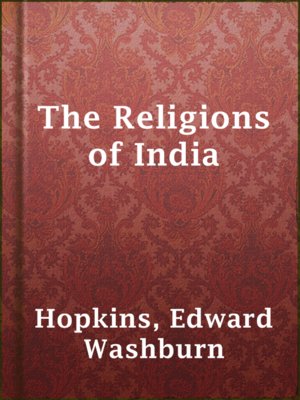 cover image of The Religions of India